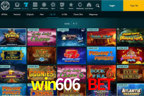 Bônus de Boas-vindas win606 bet